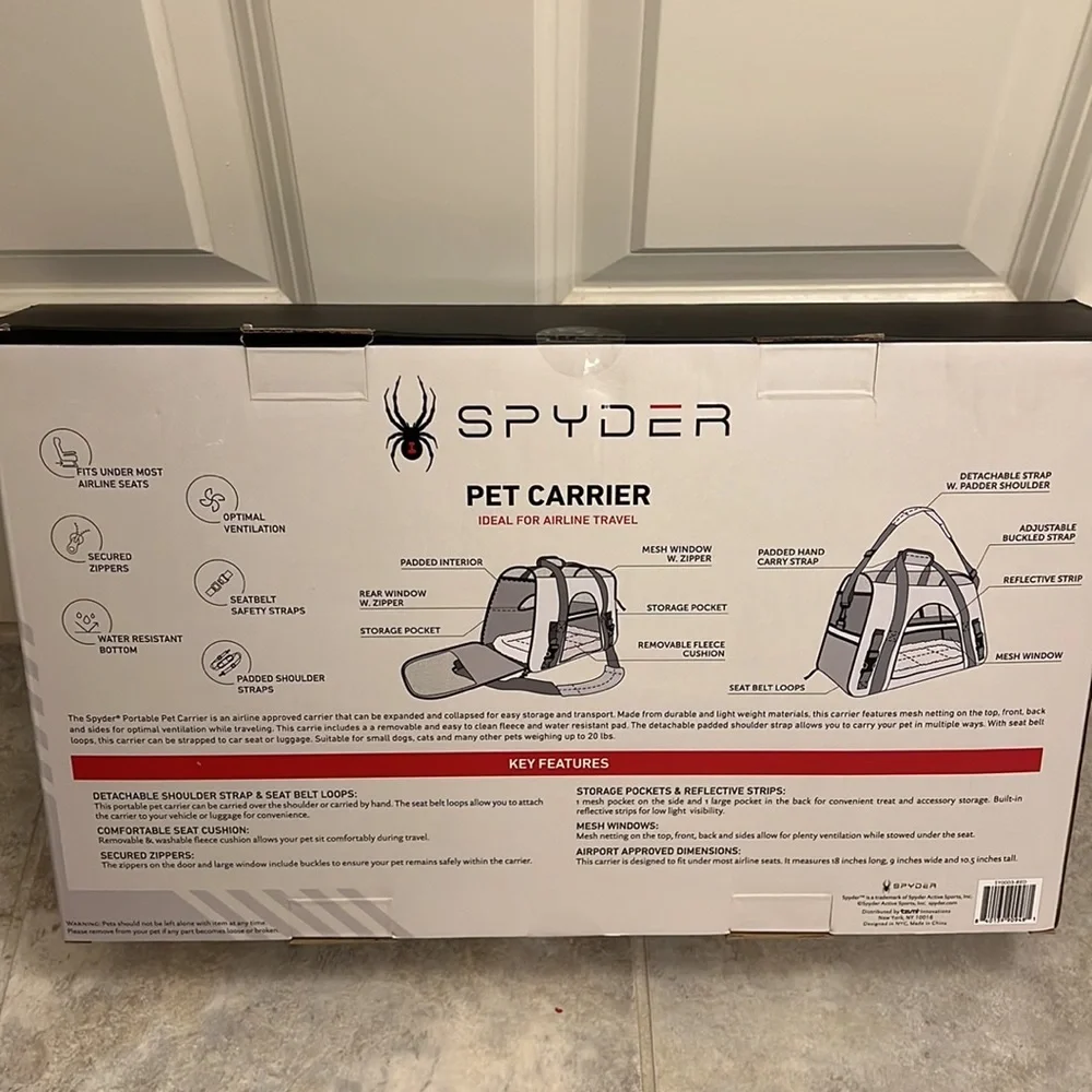 Spyder Pet Carrier
